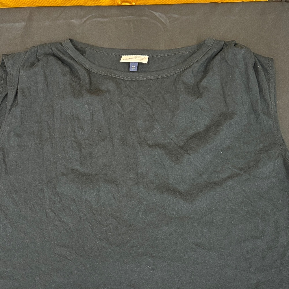 Universal Thread Goods Co cotton Muscle Tee black size xxl new without tags
